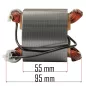   Powermat Elektromos Kapálógép Állórész – 95mm hossz, Réztekercselés – PM-GGE-2000M (PM-GGE-2000M-SN)