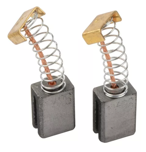 Powermat Szénkefe Készlet – 7x10x14mm, Rugós – PM-GGE-2000M kapálógéphez (PM-GGE-2000M-SZ)