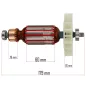   Powermat Forgórész Elektromos Kapálógéphez – 179mm, 2 csapággyal – PM-GGE-2000M-WI (PM-GGE-2000M-WI)