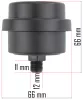 Powermat Légszűrő Olajmentes Kompresszorhoz – 3/8" menet, Papír-gumi betéttel – PM-KBO széria (PM-KBO-FI)