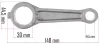 Powermat Kompresszor Hajtókar – 148mm hossz, ø30/14,5mm – PM-KO széria (PM-KO-100T-150T-200T-230/400V-KOR)