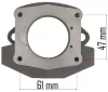Powermat Kompresszor Henger – 47 mm furat, öntöttvas – PM-KO-100T-V2 és univerzális (PM-KO-100T-V2-CY)