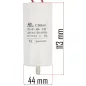   Powermat Kompresszor Kondenzátor – 70µF, 250V, CBB60 – PM-KO-100T-V2 típushoz (PM-KO-100T-V2-KN)