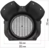 Powermat Kompresszor Motorburkolat – 100L, V2 motorhoz – PM-KO-100T-V2 típushoz (PM-KO-100T-V2-OSL)