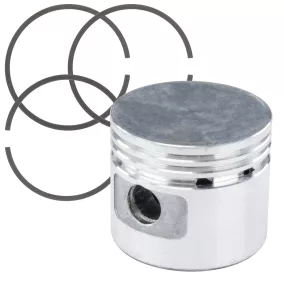   Powermat Kompresszor Dugattyú Készlet – ø 47mm, 3 gyűrűvel – PM-KO-100T-V2 szériához (PM-KO-100T-V2-TK)