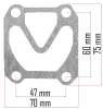 Powermat Kompresszor Tömítés Készlet – 3 részes, 80mm / 47x60mm – PM-KO-100T-V2 típushoz (PM-KO-100T-V2-ZUS)