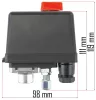 Powermat Kompresszor Nyomáskapcsoló – 230V/400V, 20A – Univerzális (PM-KO-24L-50L-WY)