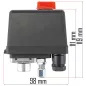  Powermat Kompresszor Nyomáskapcsoló – 230V/400V, 20A – Univerzális (PM-KO-24L-50L-WY)