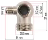 Powermat Visszacsapó Szelep – 5/8" x 3/4" x 3/8", Univerzális – PM-KO-24T és PM-KO-50T kompresszorokhoz (PM-KO-24T-50T-ZZ)