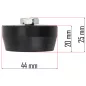  Powermat Kompresszor Rezgéscsillapító Bak – ø44x25mm, M4 – PM-KO széria (PM-KO-24T-AMR)