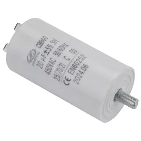   Powermat Kompresszor Kondenzátor – 20µF, 450V, CBB60 – PM-KO-24T típushoz (PM-KO-24T-KN)