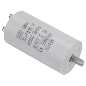   Powermat Kompresszor Kondenzátor – 20µF, 450V, CBB60 – PM-KO-24T típushoz (PM-KO-24T-KN)