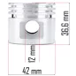   Powermat Kompresszor Dugattyú Készlet – ø 42mm, 3 gyűrűvel – PM-KO-24T és univerzális (PM-KO-24T-TK)