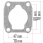   Powermat Kompresszor Tömítés Készlet – 47 x 60 mm furattávolság – PM-KO-24T, PM-KO-50T (PM-KO-24T-ZUS)