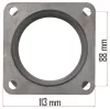 Powermat Kompresszor Henger – ø 90mm furat, 81/88mm rögzítés – PM-KO-300T-400V (PM-KO-300T-400V-CY)
