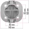 Powermat Kompresszor Hengerfej – 80x93 mm furattávolság, 32 mm menet – PM-KO-300T-400V (PM-KO-300T-400V-GC)