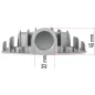   Powermat Kompresszor Hengerfej – 80x93 mm furattávolság, 32 mm menet – PM-KO-300T-400V (PM-KO-300T-400V-GC)