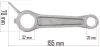 Powermat Hajtókar Kompresszorhoz – 195 mm, ø32/20 mm – PM-KO-300T-400V (PM-KO-300T-400V-KOR)