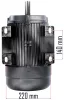 Powermat Kompresszor Motor – 7,5kW, 400V, 3000 ford/perc – PM-KO-300T-400V típushoz (PM-KO-300T-400V-SI)