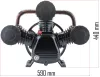 Powermat Kompresszor Szivattyú – 1200 L/perc, 7.5 kW, 400V – PM-KO-300T-400V szériához (PM-KO-300T-400V-SPR)