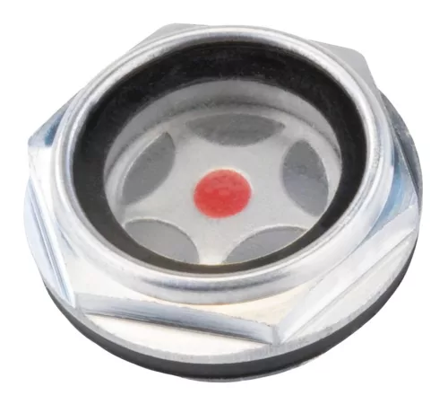 Powermat Olajszint Ellenőrző Ablak – ø 32,5 mm, Tömítéssel – 24L / 50L Kompresszorokhoz (PM-KO-300T-400V-WS)