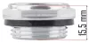 Powermat Olajszint Ellenőrző Ablak – ø 32,5 mm, Tömítéssel – 24L / 50L Kompresszorokhoz (PM-KO-300T-400V-WS)