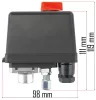 Powermat Kompresszor Nyomáskapcsoló – 400V, 20A, 3-fázisú – PM-KO-300T szériához (PM-KO-300T-400V-WY)