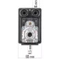   Powermat Kompresszor Nyomáskapcsoló – 400V, 20A, 3-fázisú – PM-KO-300T szériához (PM-KO-300T-400V-WY)