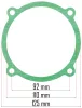 Powermat Kompresszor Tömítés Készlet – 5 részes, 80mm furattávolság – PM-KO-300T-400V (PM-KO-300T-400V-ZUS)