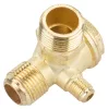 Powermat Visszacsapó Szelep Kompresszorhoz – 1/2" x 3/8" x 1/8", Sárgaréz – PM-KO-50T-V2, PM-KO-100T-V2 (PM-KO-50T-V2-100T-V2-ZZ)