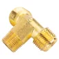   Powermat Kompresszor T-elosztó – 3/8" és 1/2" menet, Sárgaréz – PM-KO-50TV2 (PM-KO-50T-V2-TR)