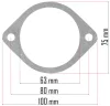 Powermat Kompresszor Tömítés Készlet – 3 részes, 42x42mm / 63mm – PM-KO-50T-V2 szériához (PM-KO-50T-V2-ZUS)
