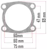 Powermat Kompresszor Tömítés Készlet – 47 x 60 mm furattávolság – PM-KO-24T, PM-KO-50T (PM-KO-50T-ZUS)