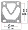 Powermat Kompresszor Tömítés Készlet – 47 x 60 mm furattávolság – PM-KO-24T, PM-KO-50T (PM-KO-50T-ZUS)