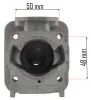 Powermat Henger és Dugattyú Készlet – 40mm, 43ccm – Benzinmotoros fűkaszákhoz (PM-KS-600T-CT)