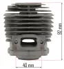 Powermat Henger és Dugattyú Készlet – 40mm, 43ccm – Benzinmotoros fűkaszákhoz (PM-KS-600T-CT)