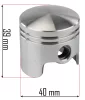 Powermat Henger és Dugattyú Készlet – 40mm, 43ccm – Benzinmotoros fűkaszákhoz (PM-KS-600T-CT)