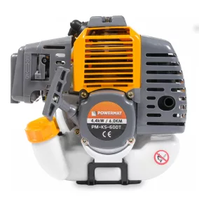   Powermat Benzinmotoros Fűkasza Motor – 6 LE, 49 cm³, 2-ütemű – PM-KS-600T-SI (PM-KS-600T-SI)
