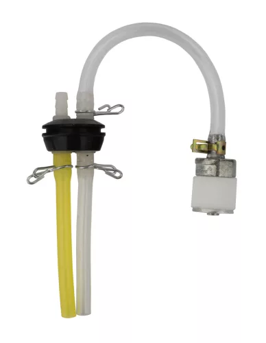 Powermat Üzemanyagcső Készlet Szűrővel – 19mm-es tömítés, 210mm – Fűkaszákhoz és láncfűrészekhez (PM-KS-600T-WP)