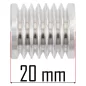   Powermat Ékszíjtárcsa – 17,3 mm átmérő, 7 bordás – PM-KSE-2200MN, RTKSE0027 (PM-KSE-2200MN-KP2)
