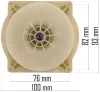 Powermat Fűnyíró Motor – 2200W, 3400 ford./perc – PM-KSE-2200MN, RTKSE0027 (PM-KSE-2200MN-SI)