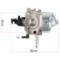   Powermat Karburátor – 40mm furattávolság, 105mm hossz – Benzinmotoros fűnyírókhoz (PM-KSS-5S-GA)