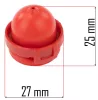 Powermat Üzemanyag Primer Pumpa – 27x25mm – PM-KSS-5S fűnyíróhoz (PM-KSS-5S-PP)