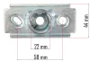 Powermat Fűnyíró Késtartó – 22mm tengely, 58mm furattávolság – PM-KSS-6S széria (PM-KSS-6S-UN)