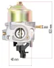 Powermat Benzinmotoros Fűnyíró Karburátor – 40mm furattávolság – PM-KSS-700SH típushoz (PM-KSS-700SH-GA)