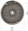 Powermat Lendkerék – 168mm, Mágneses – PM-KSS-700SH fűnyíróhoz (PM-KSS-700SH-MG)
