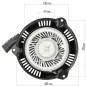   Powermat Berántó Indító – 188mm szélesség, 170mm furattávolság – PM-KSS-700SH fűnyíróhoz (PM-KSS-700SH-ST)
