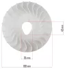 Powermat Fűnyíró Ventilátor – ø 168mm, 43mm furat – PM-KSS-700SH szériához (PM-KSS-700SH-WEN)