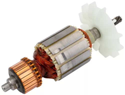 Powermat Keverőgép Forgórész – 142mm hossz, 61mm ventilátor – PM-MI-2400T szériához (PM-MI-2400T-WI)
