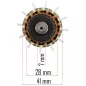   Powermat Keverőgép Forgórész – 142mm hossz, 61mm ventilátor – PM-MI-2400T szériához (PM-MI-2400T-WI)